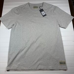 Country Road Australia Workwear Tee‎ Grey Melange Australian Cotton Mens L NWT